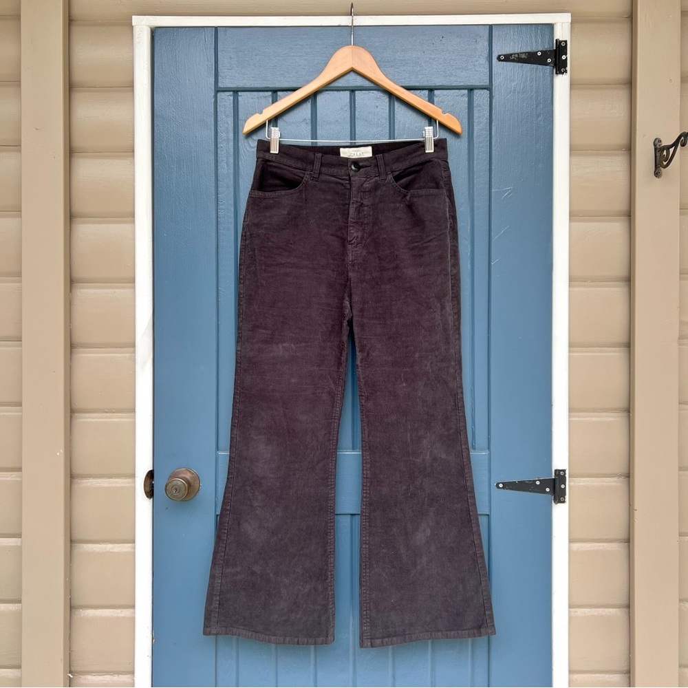 THE GREAT. Dark Gray Corduroy Pants Women’s Size 28